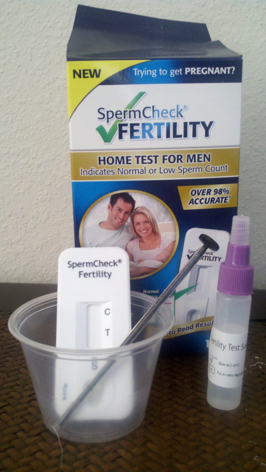 家庭で精子の検査ができるスパムチェック・ファーティリティを使ってみました