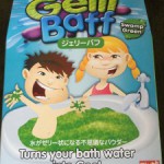 Gelli Baff(ジェリーバフ)で洗面器で遊んでみました