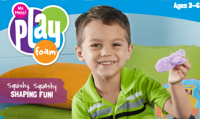 【画像あり】4歳児もPlayFoam( プレイフォーム )は発想力を鍛えるのに最適な知育玩具